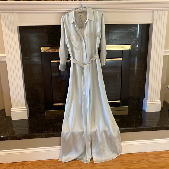 L’AGENCE Cameron 💯 silk shirt dress sz SP - Picture 6 of 16